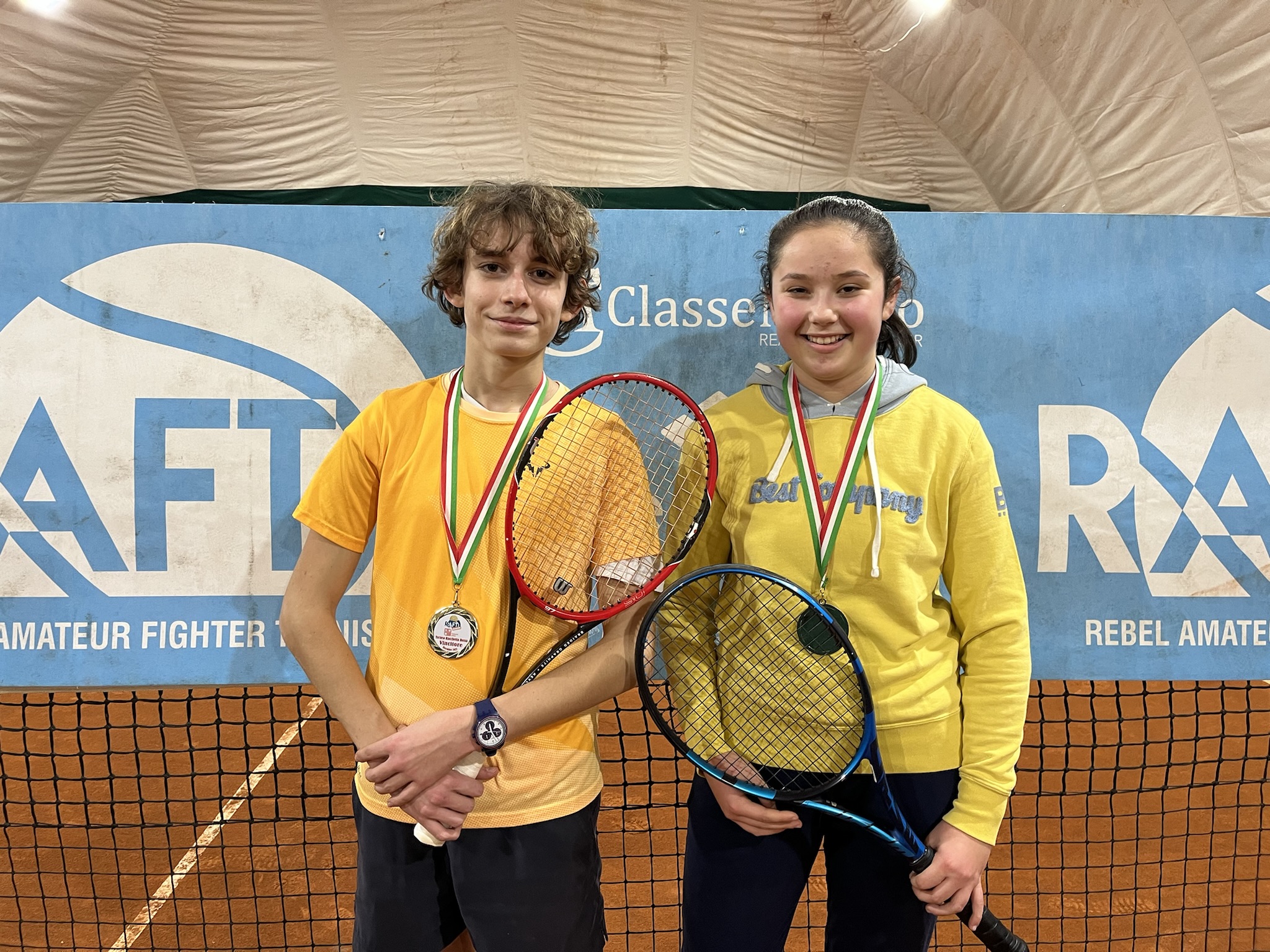 Matteo domina il torneo Racchetta Rossa di Erba