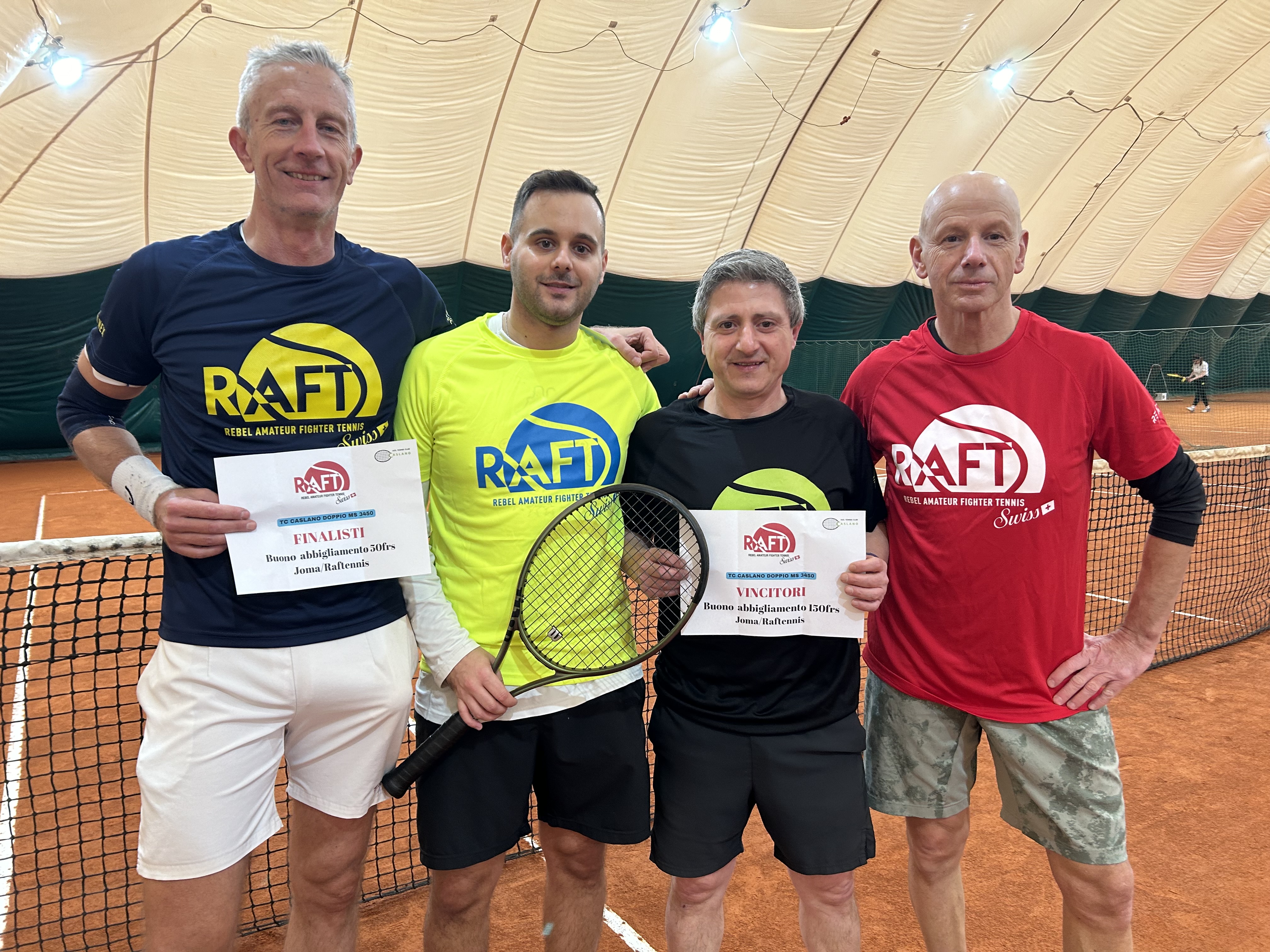 DI MAIO/CREMONA: INIZIO DI STAGIONE COL BOTTO NEL DOPPIO DI CASLANO