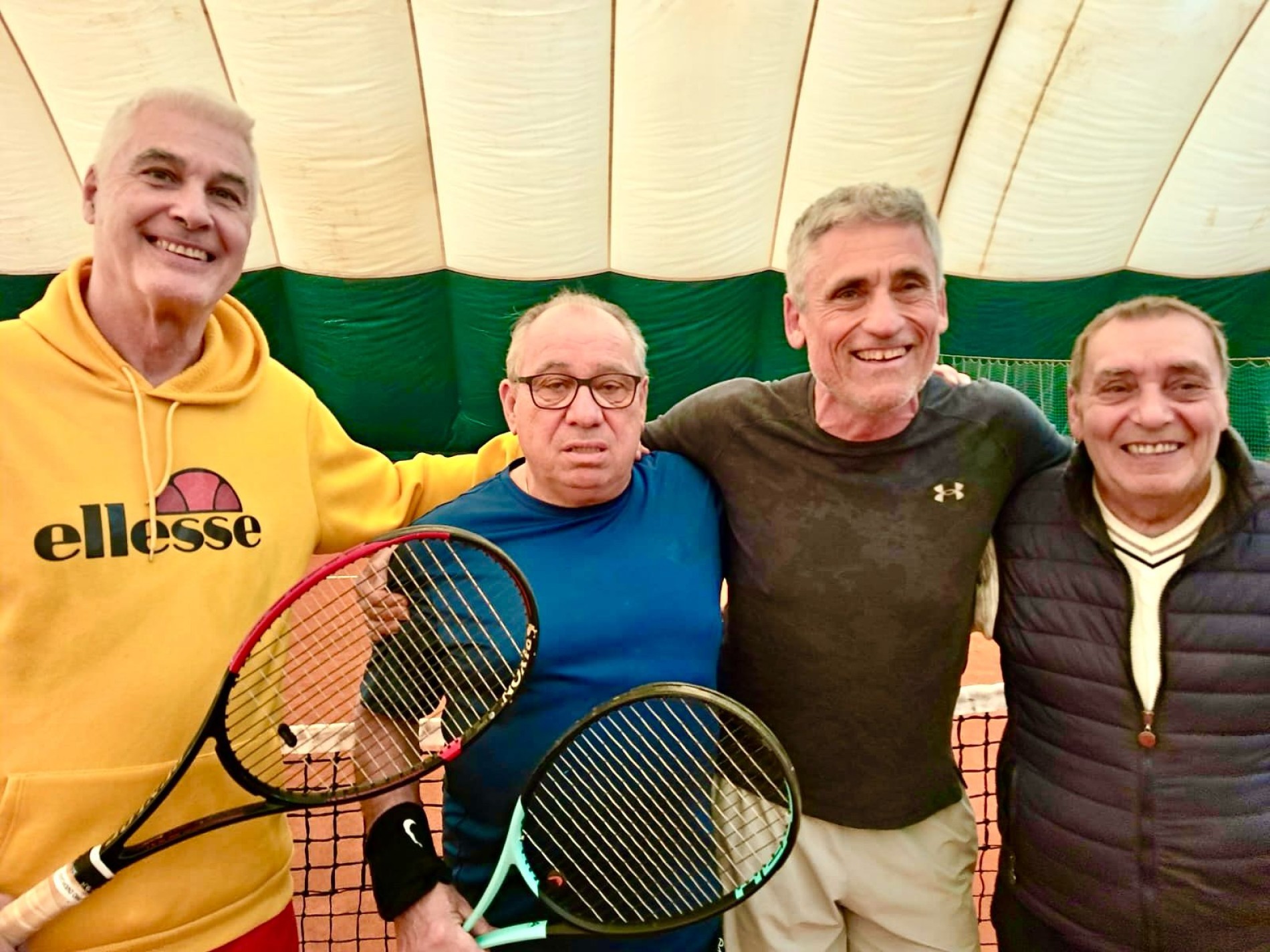 Over 60 in campo al TC Caslano: Muneratti & Catena si impongono nel doppio