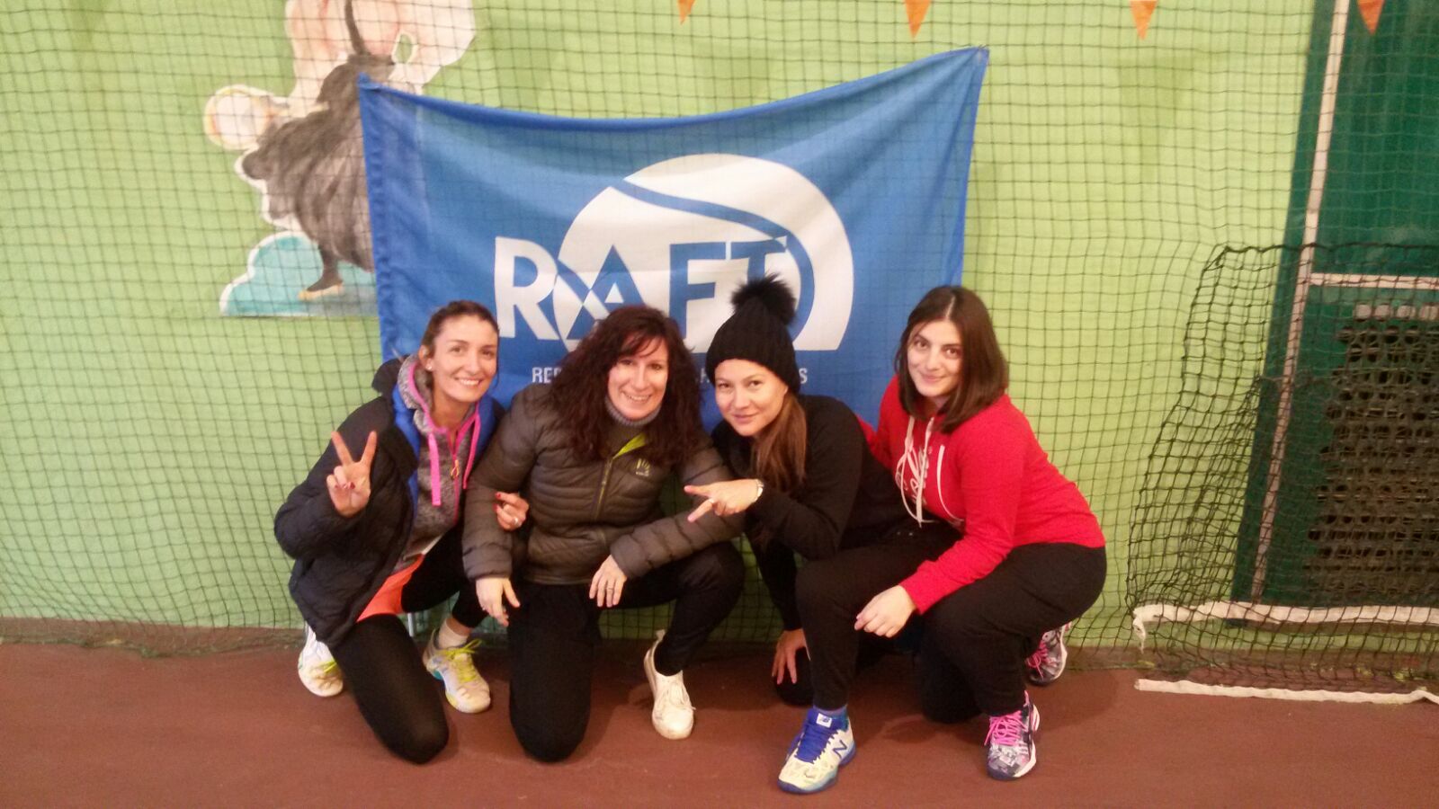 LE RAGAZZE DI RAFT FANNO GRUPPO A SAN ZENO
