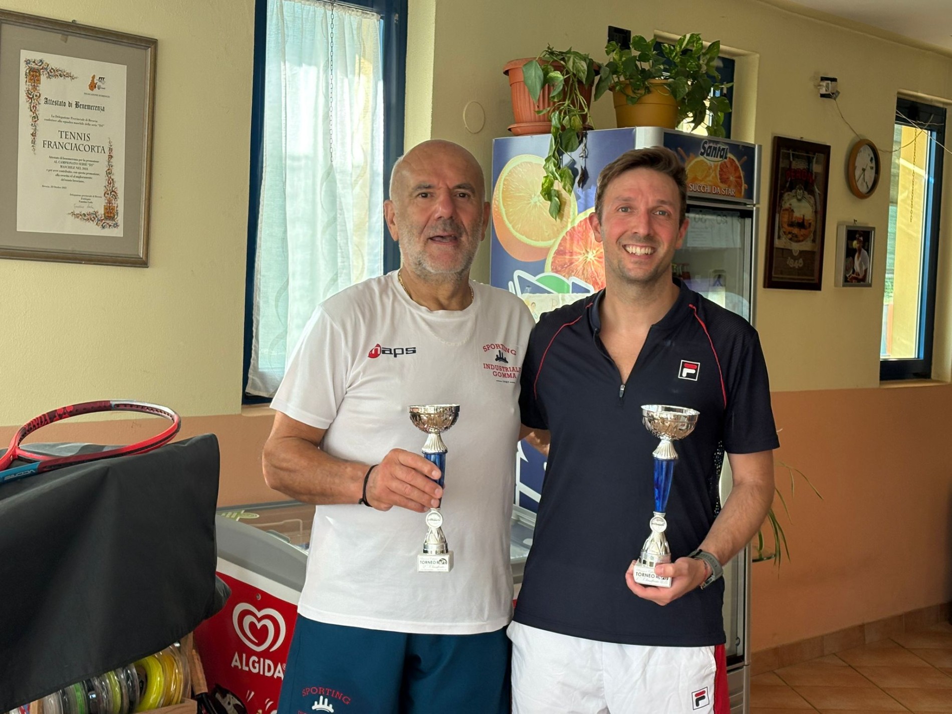 NEL BRONZE DI CELLATICA VINCE PIETRO DUSI SU GIUSEPPE LORENZI