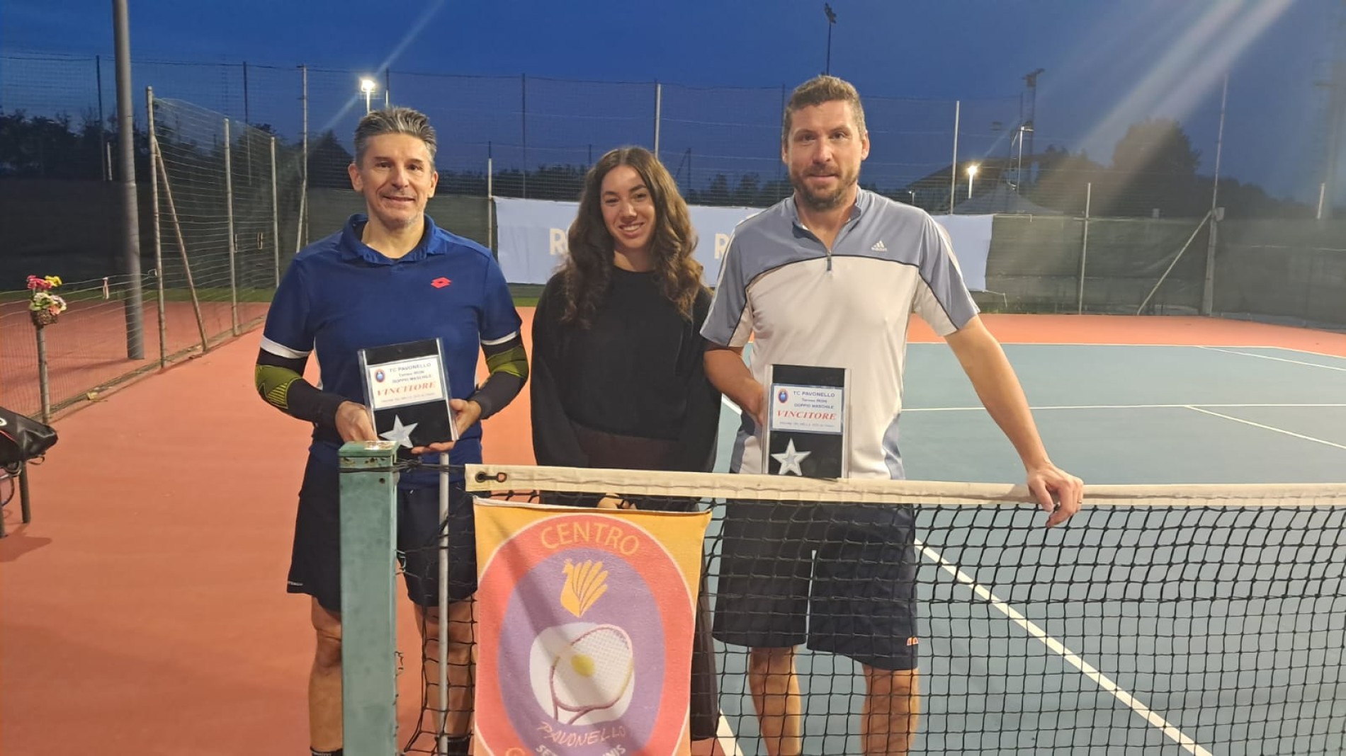 al Pavonello doppio maschile solo Iron allla coppia ; Girardini Claudio e Morris Colosio...