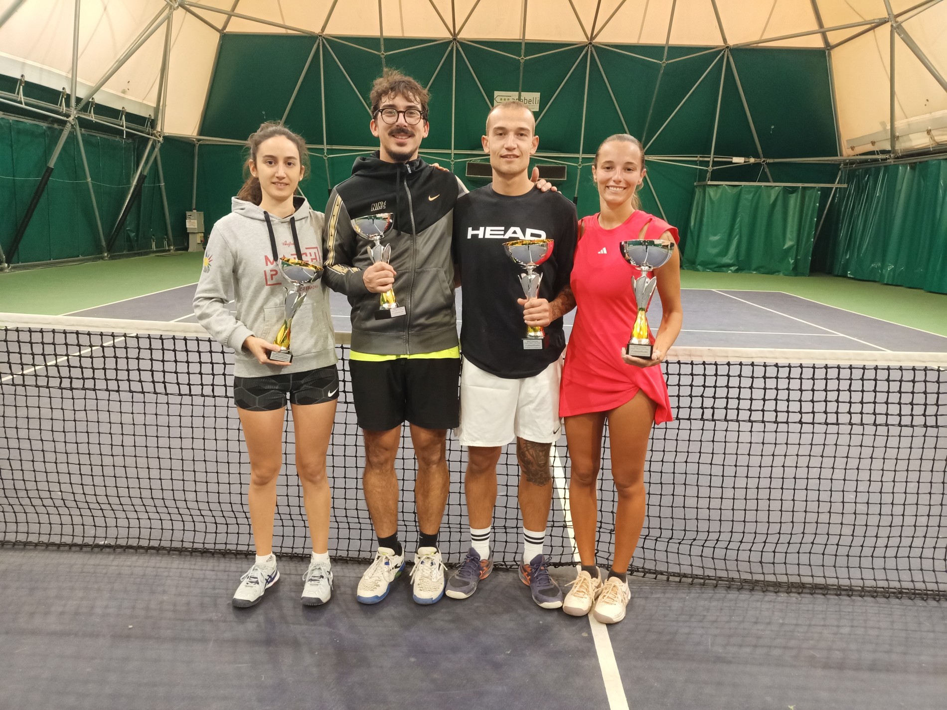 Doppio Misto da favola per Marta Gervasi e Alessandro Brontesi al Centro Sportivo San Zeno di Cremona