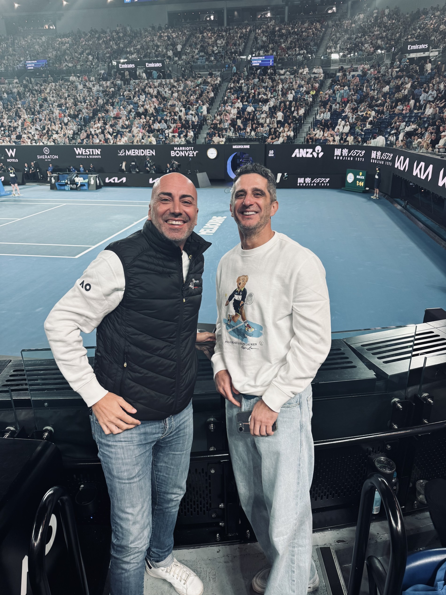 LA DIREZIONE RAFT AGLI AUSTRALIAN OPEN