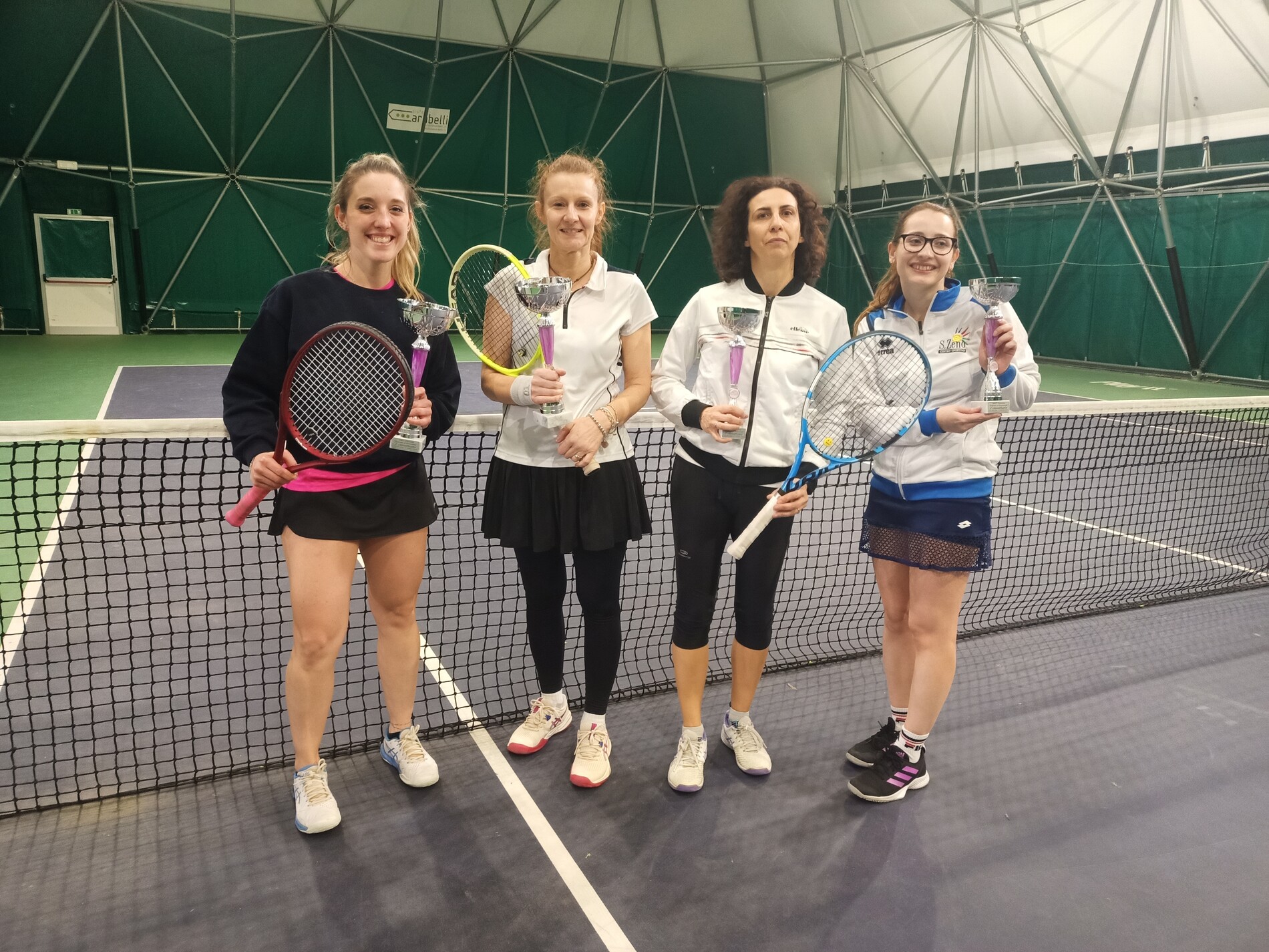 Maffezzoni e Colli trionfano al doppio femminile limite 2450 al C.S. San Zeno di Cremona