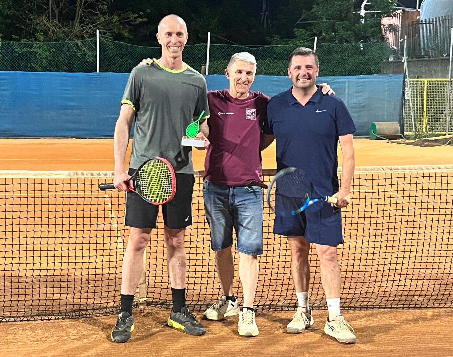 MARCO DENTI DOMINA LA FINALE SILVER DEL RIGAMONTI : GIANPIETRO RIZZINI SI ARRENDE IN DUE SET