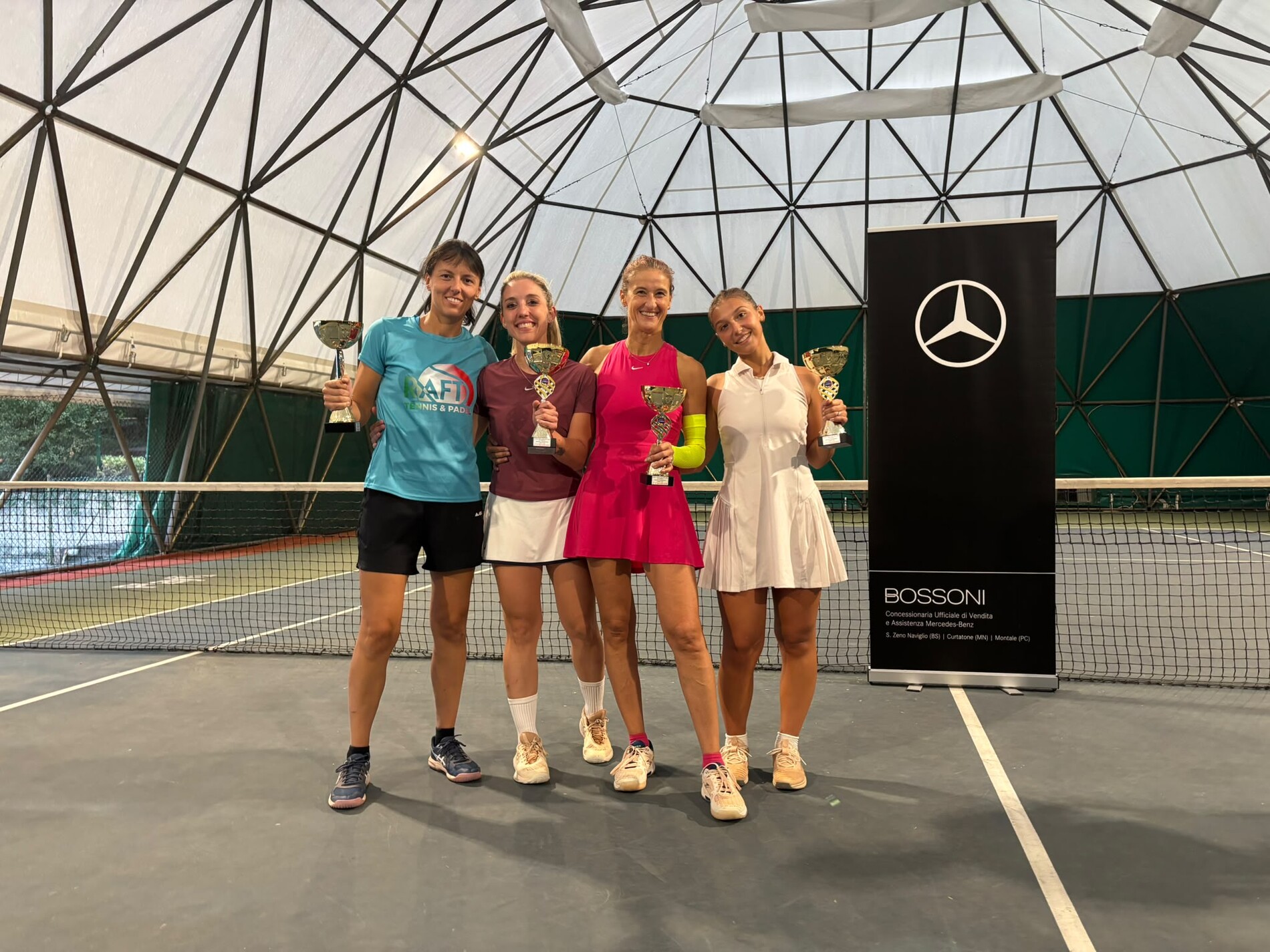 Debora Pezzotti e Federica Colli Regine a Rezzato: loro lo Slam di Doppio Femminile Limit 3150