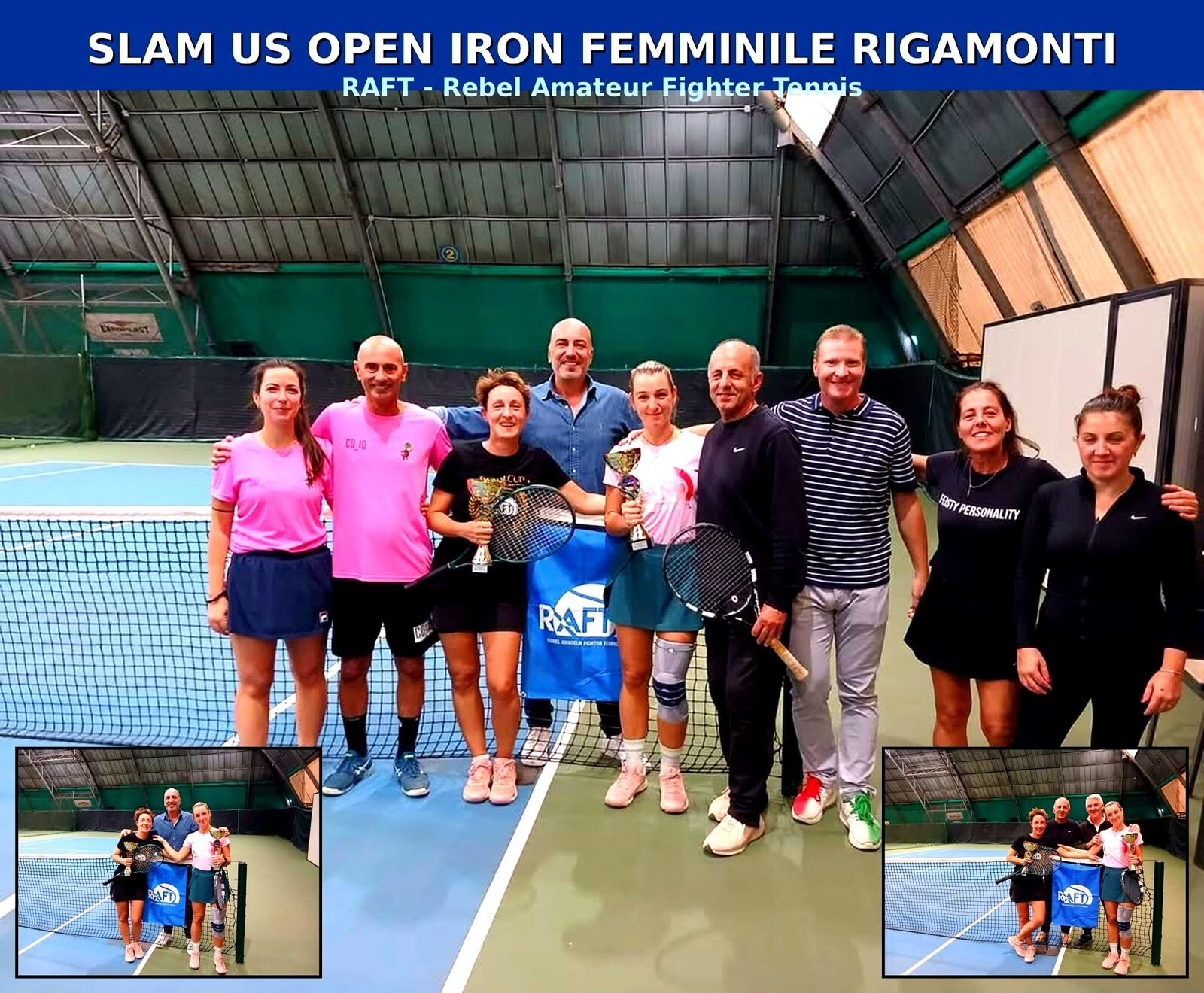 LAURA BERRA CONQUISTA LO US OPEN IRON AL RIGAMONTI : PRIMA COCCARDA PER LEI !